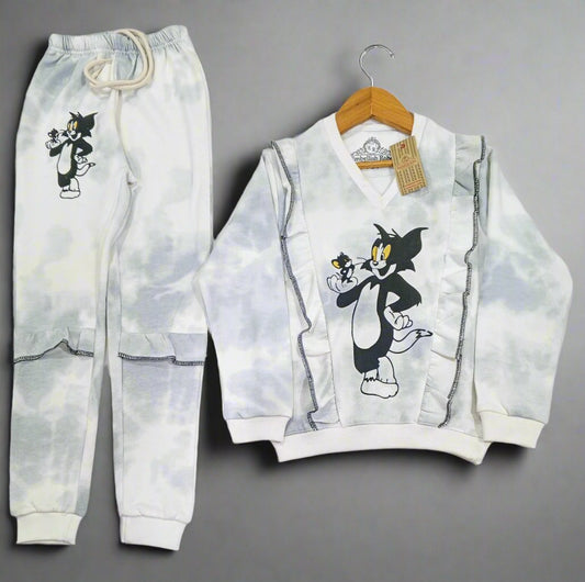 Tom&Jerry Ruffled Tracksuit