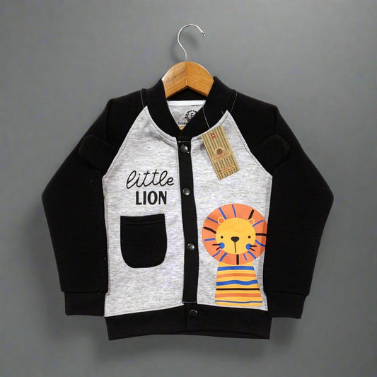 Cute Lion Baseball Jacket