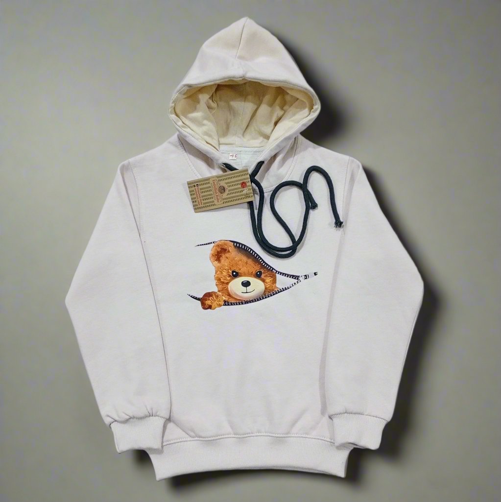 Zip-Out Bear Hoodie